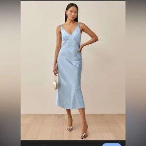 Reformation Silk Dress